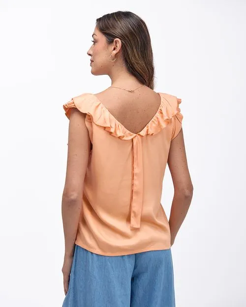 Blusa Mujer Daniela Coral Claro