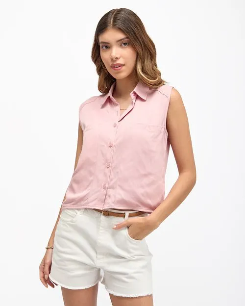 Blusa Mujer Lila Rosado