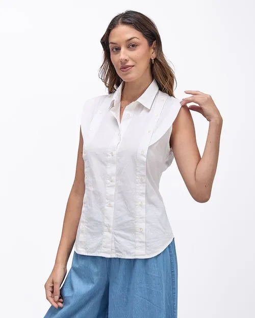Blusa Mujer Luana Blanco Optico