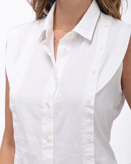 Blusa Mujer Luana Blanco Optico