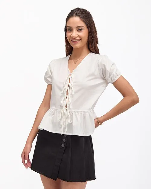 Blusa Mujer Manelik Blanco