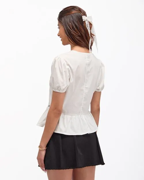 Blusa Mujer Manelik Blanco