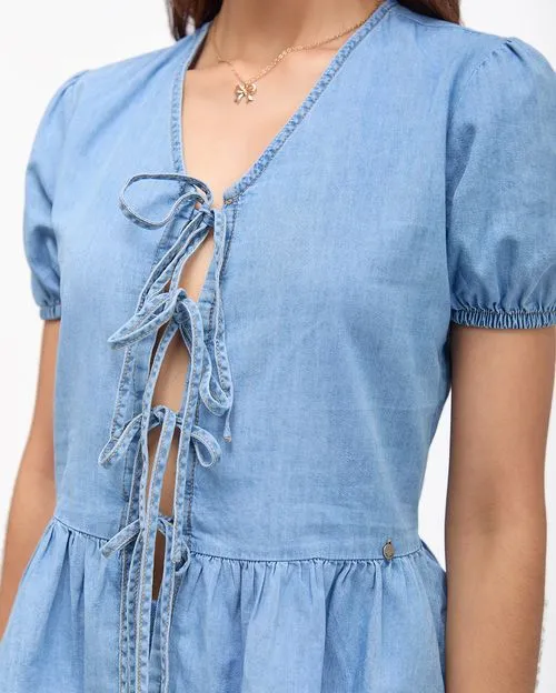 Blusa Mujer Manelik Total Dirty Bleach