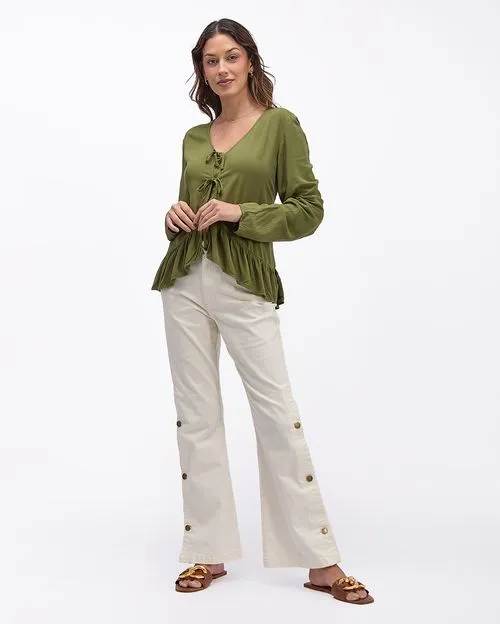 Blusa Mujer Marina Verde Frost