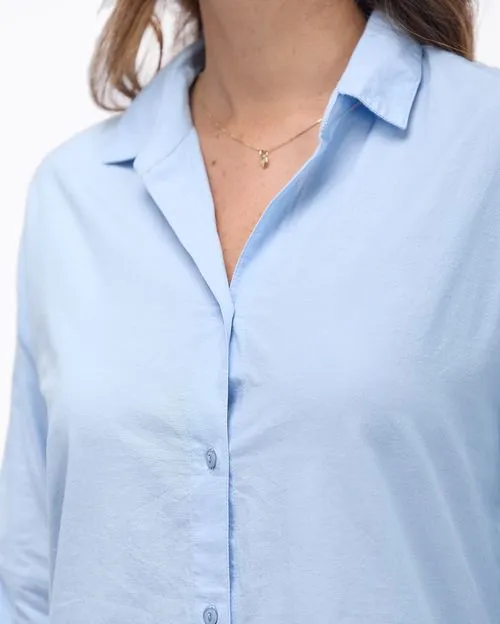 Blusa Mujer Maya Celeste Bell