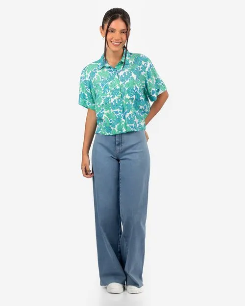 Blusa Mujer Newesma Verde Menta