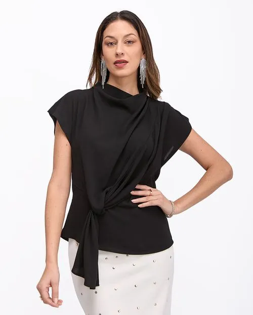 Blusa Mujer Rafaela Negro