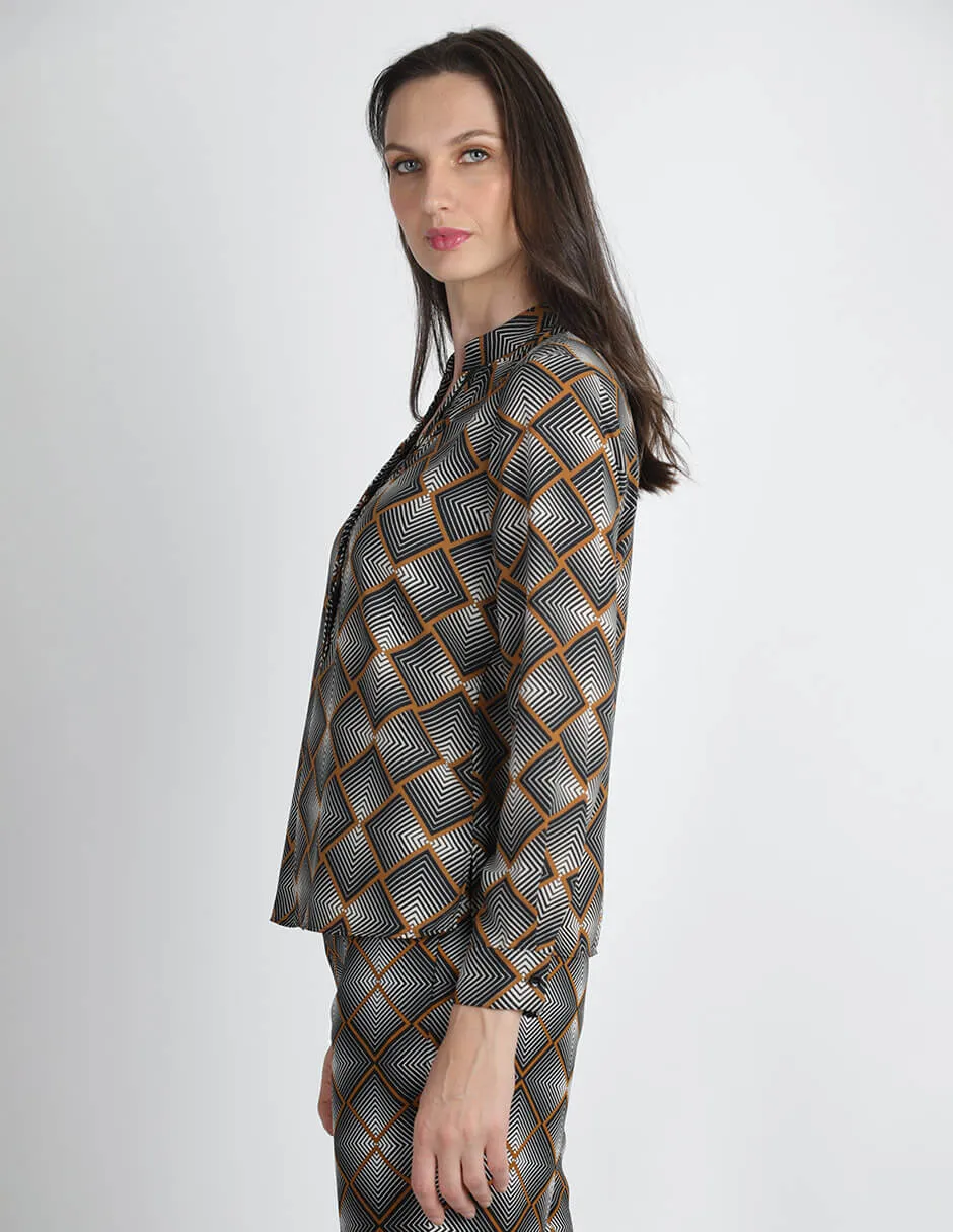 Blusa negra Leoni