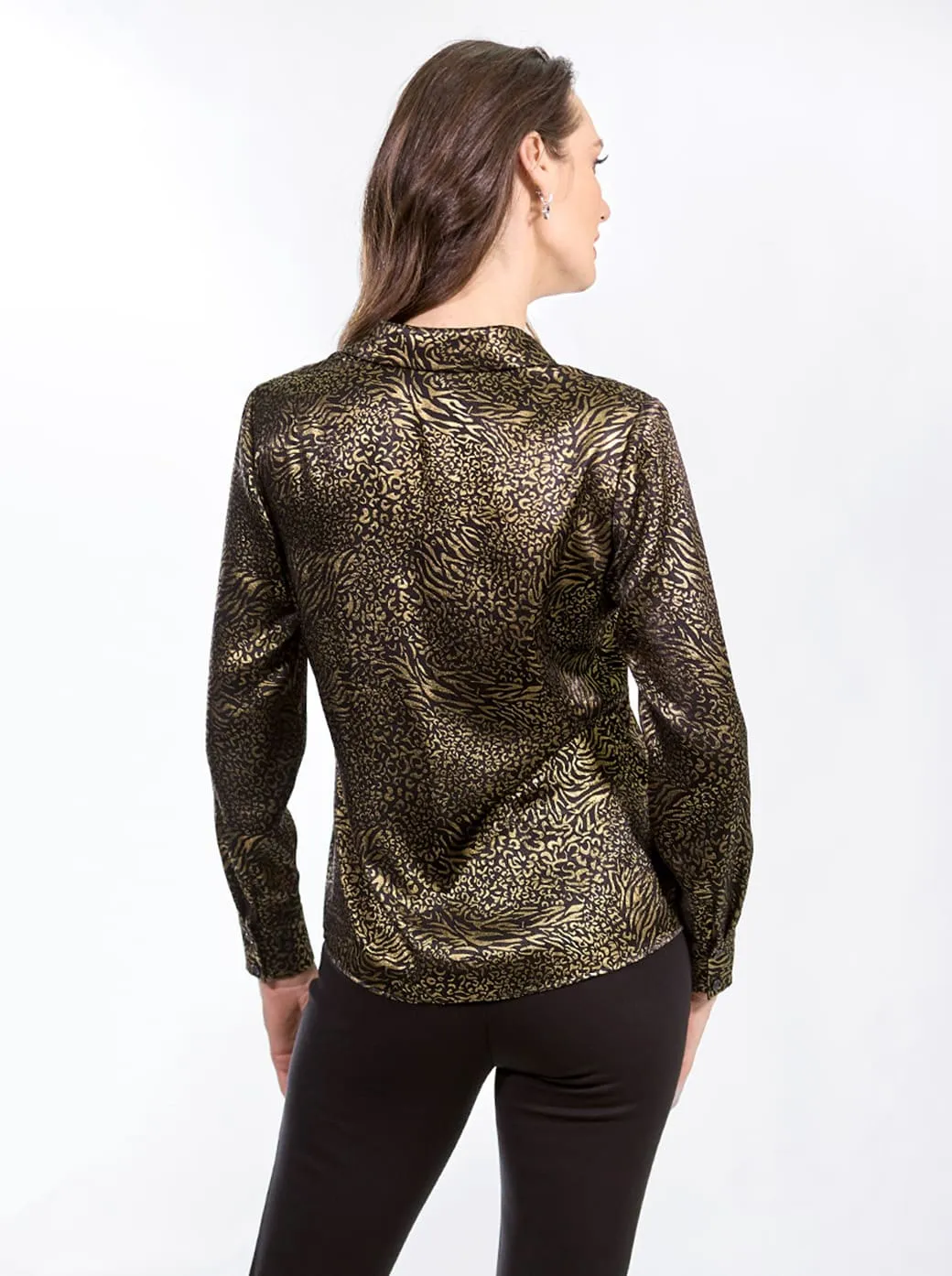 Blusa negra Lujan