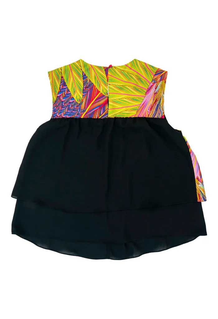 Blusa Pétalos guila Real Mexicana Rojo