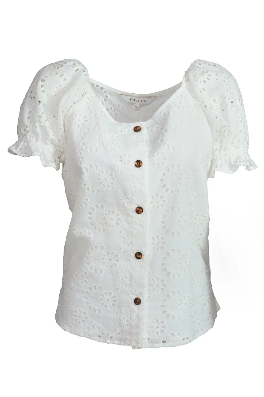 Blusa Resorte en Hombros Dama Foleys 122389
