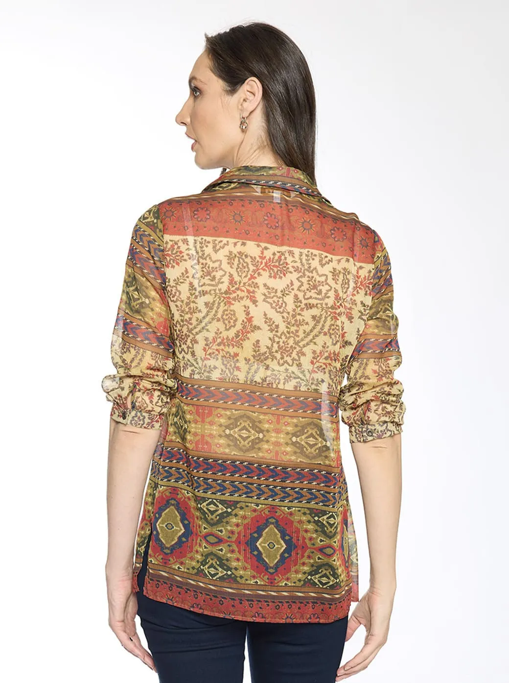 Blusa verde Anisa