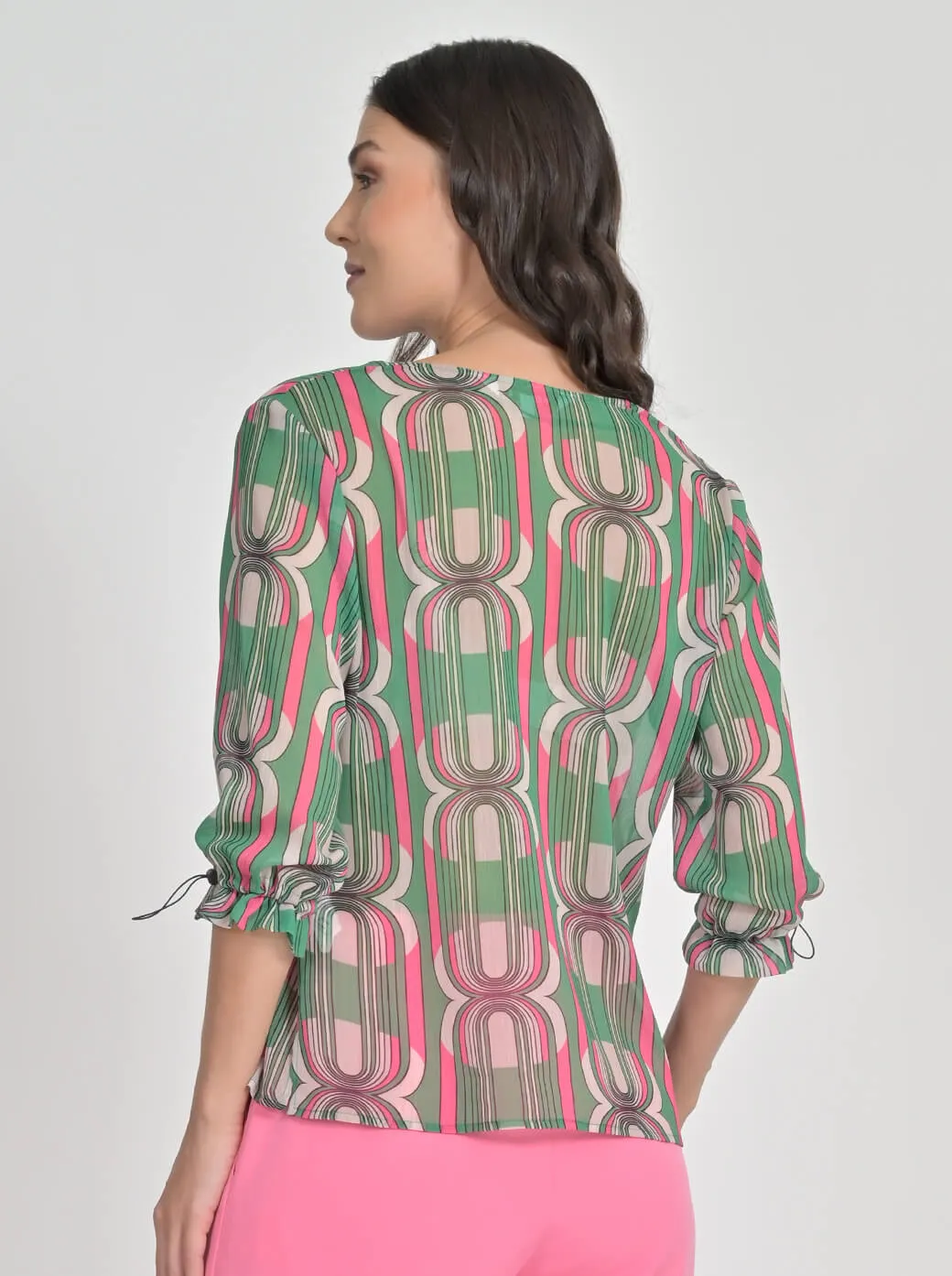 Blusa verde Rocio