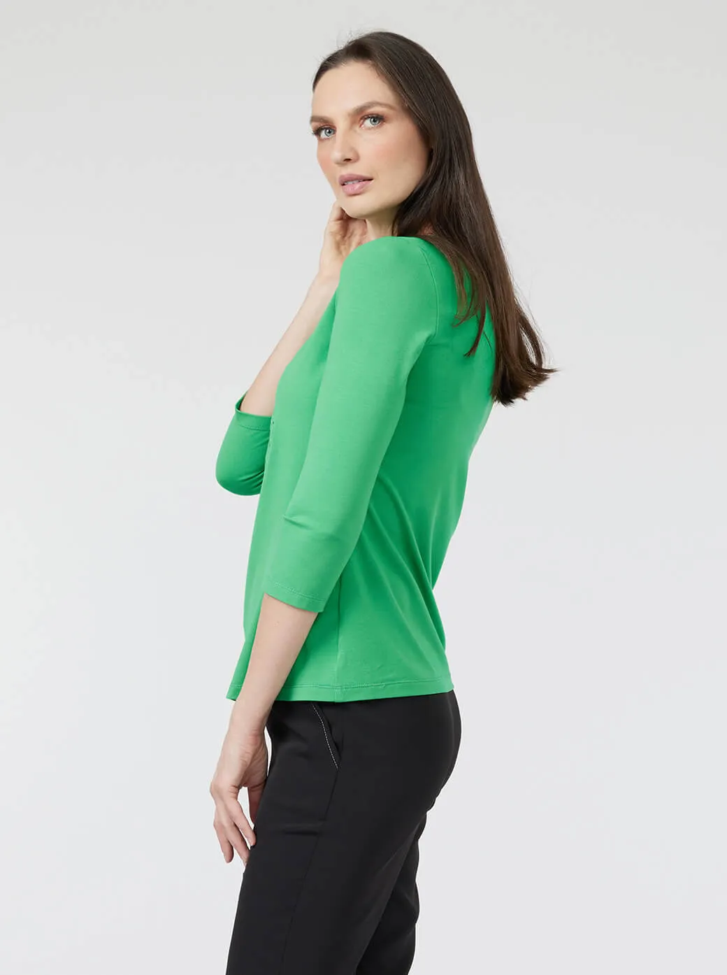 Blusa verde Velia