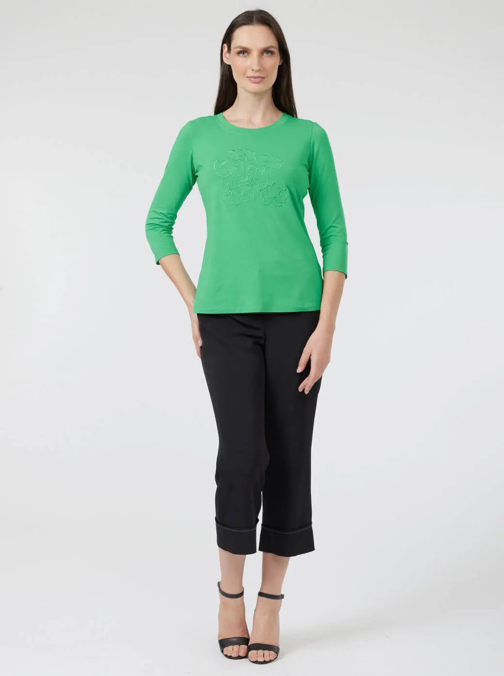Blusa verde Velia