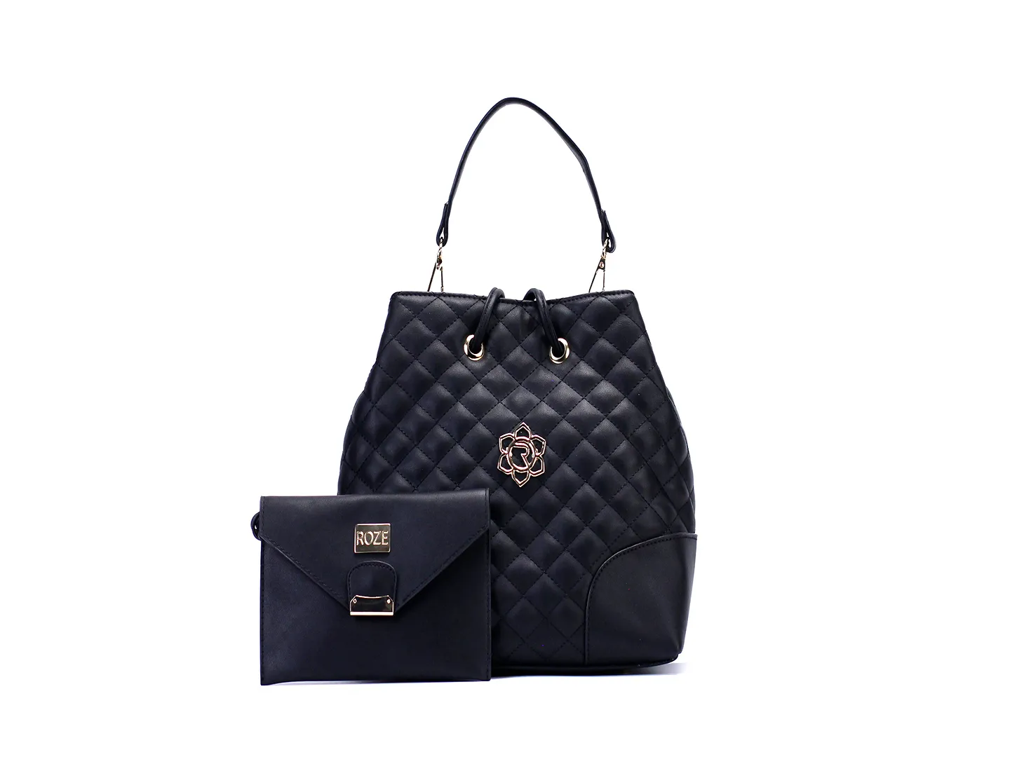 Bolsa Roze 96423 Color Negro