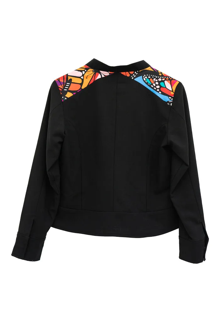 Bomber Okomej Vuelo de Mariposa Negro