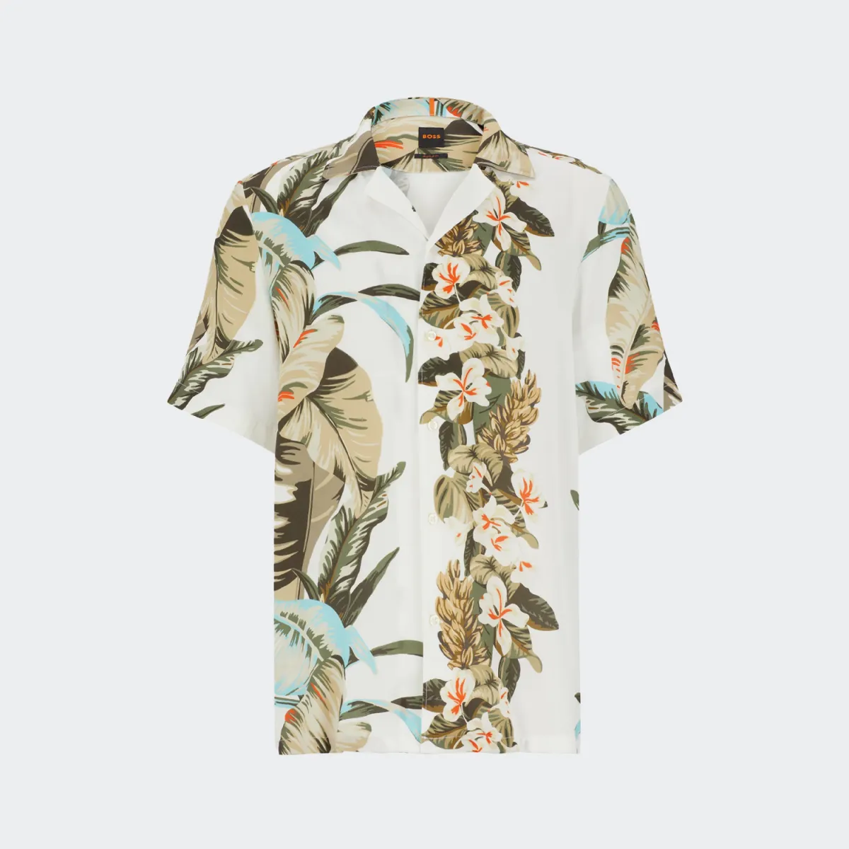 BOSS camisa de jefe blanco