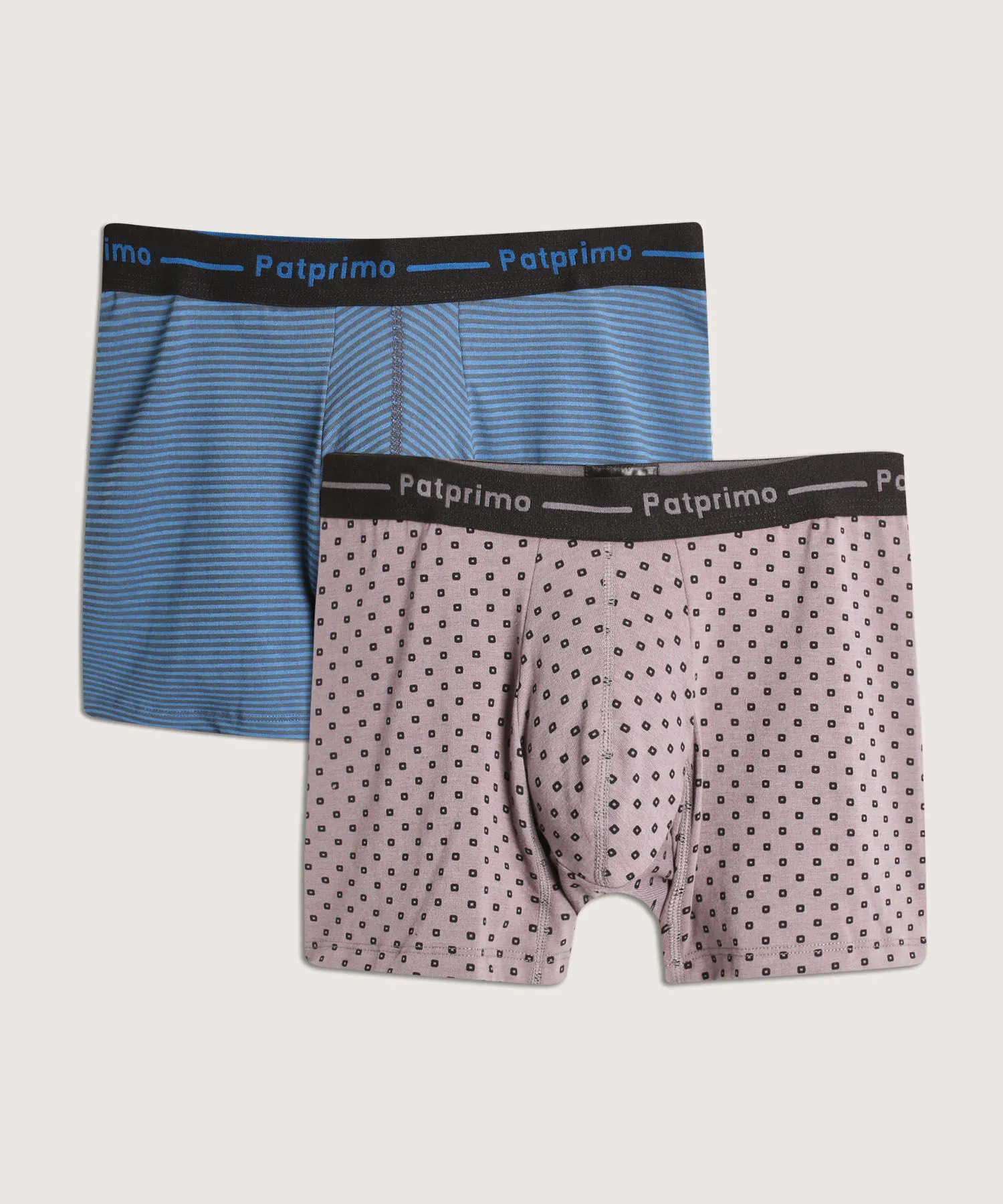 BOXER PACK X2 PARA HOMBRE ESTAMPADOS