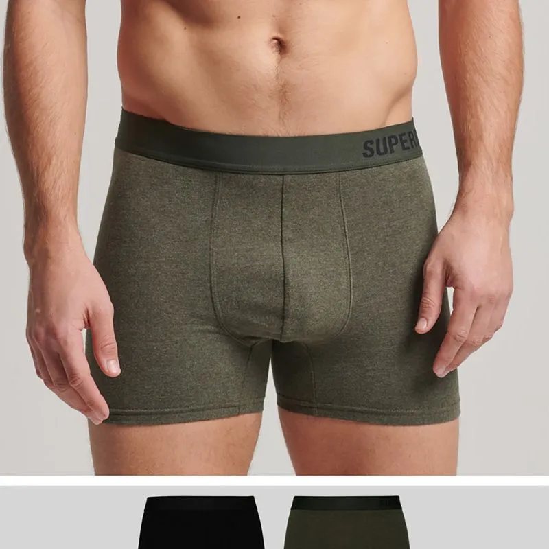 Boxer Para Hombre Offset Double Pack Superdry 56420