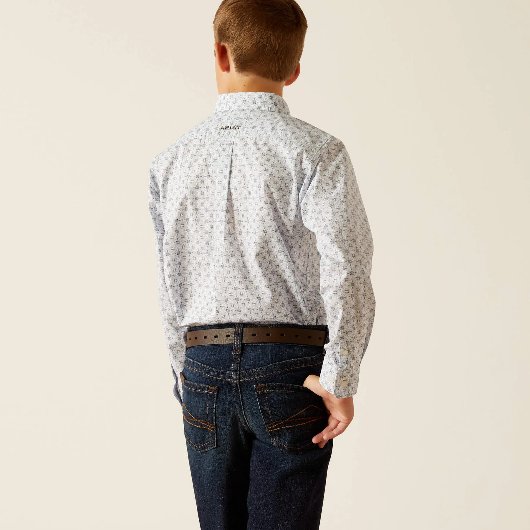 BOY'S ARIAT TEAM KODY CLASSIC FIT SHIRT