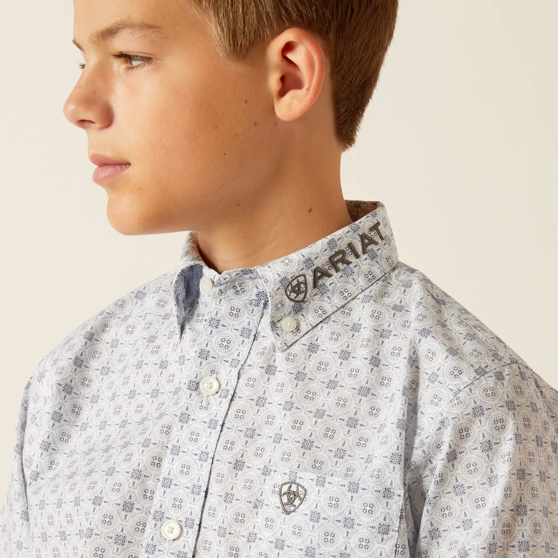 BOY'S ARIAT TEAM KODY CLASSIC FIT SHIRT