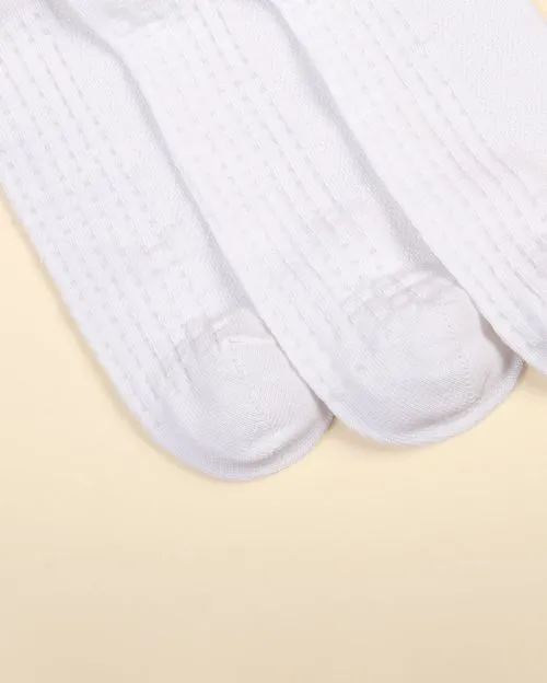 Calcetines Pack x 3 Mujer Mitza Blanco TU