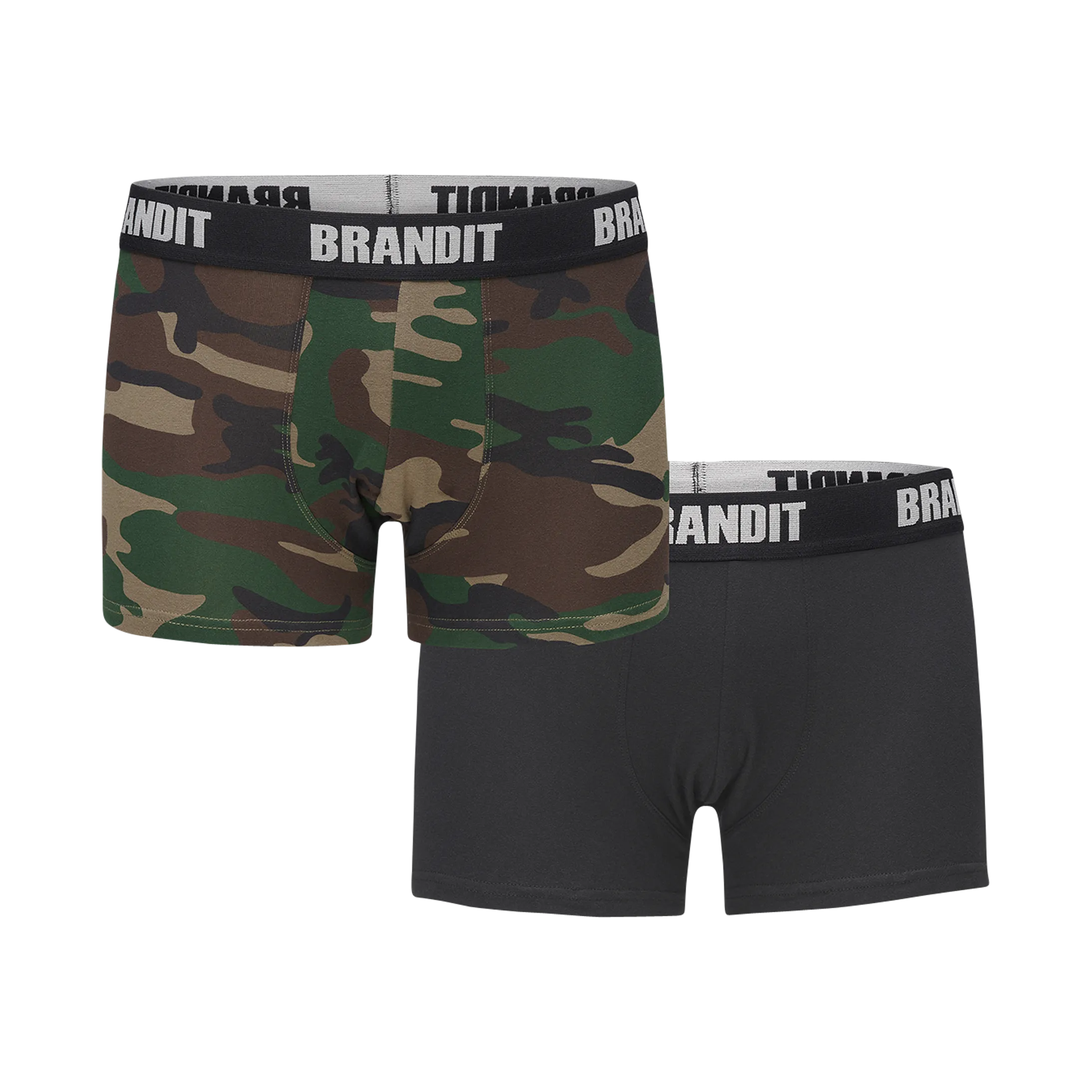 Calzoncillos Brandit Boxer Camuflaje/Negro