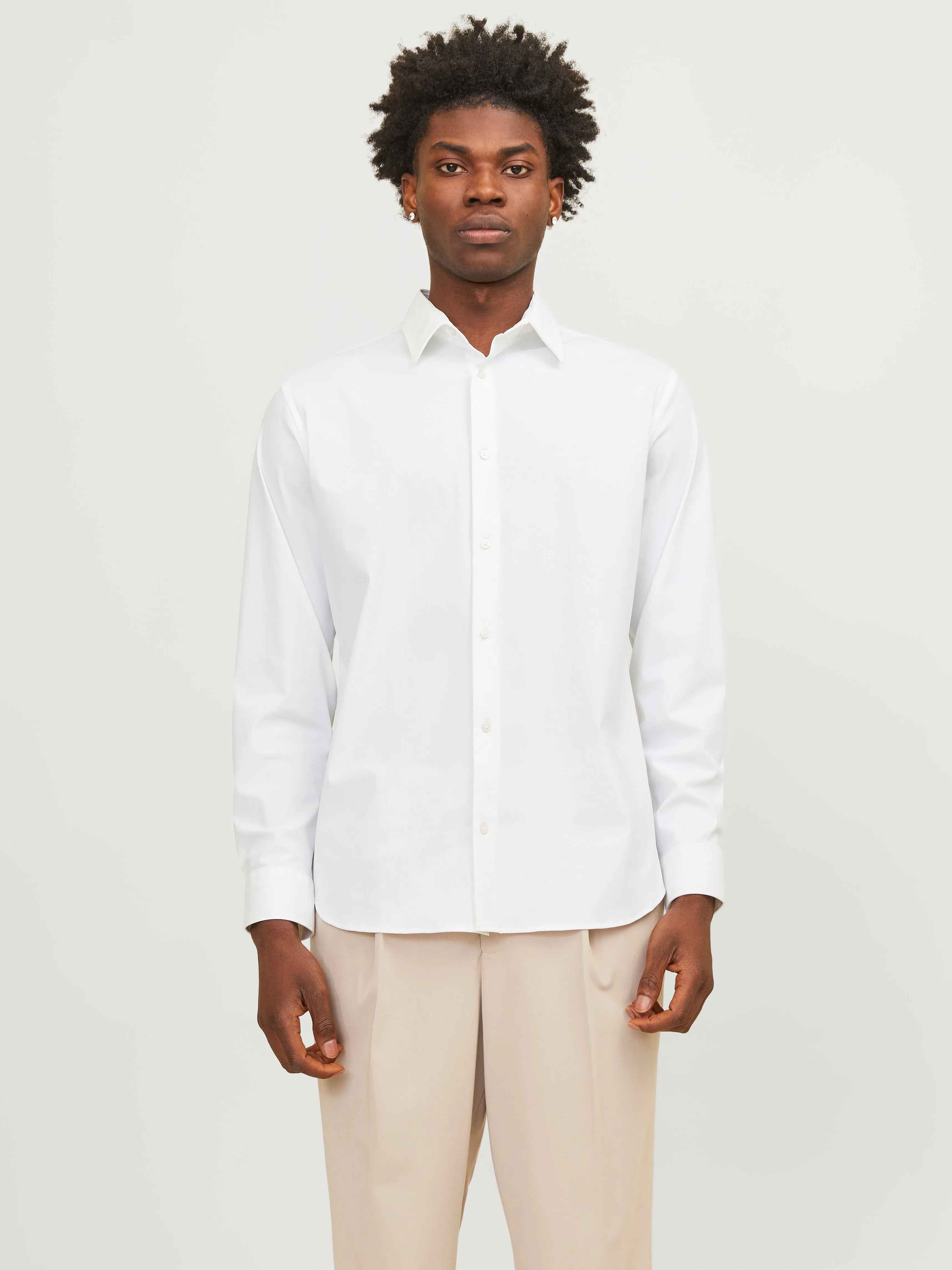 Camisa formal Corte slim | Blanco | Jack & Jones®
