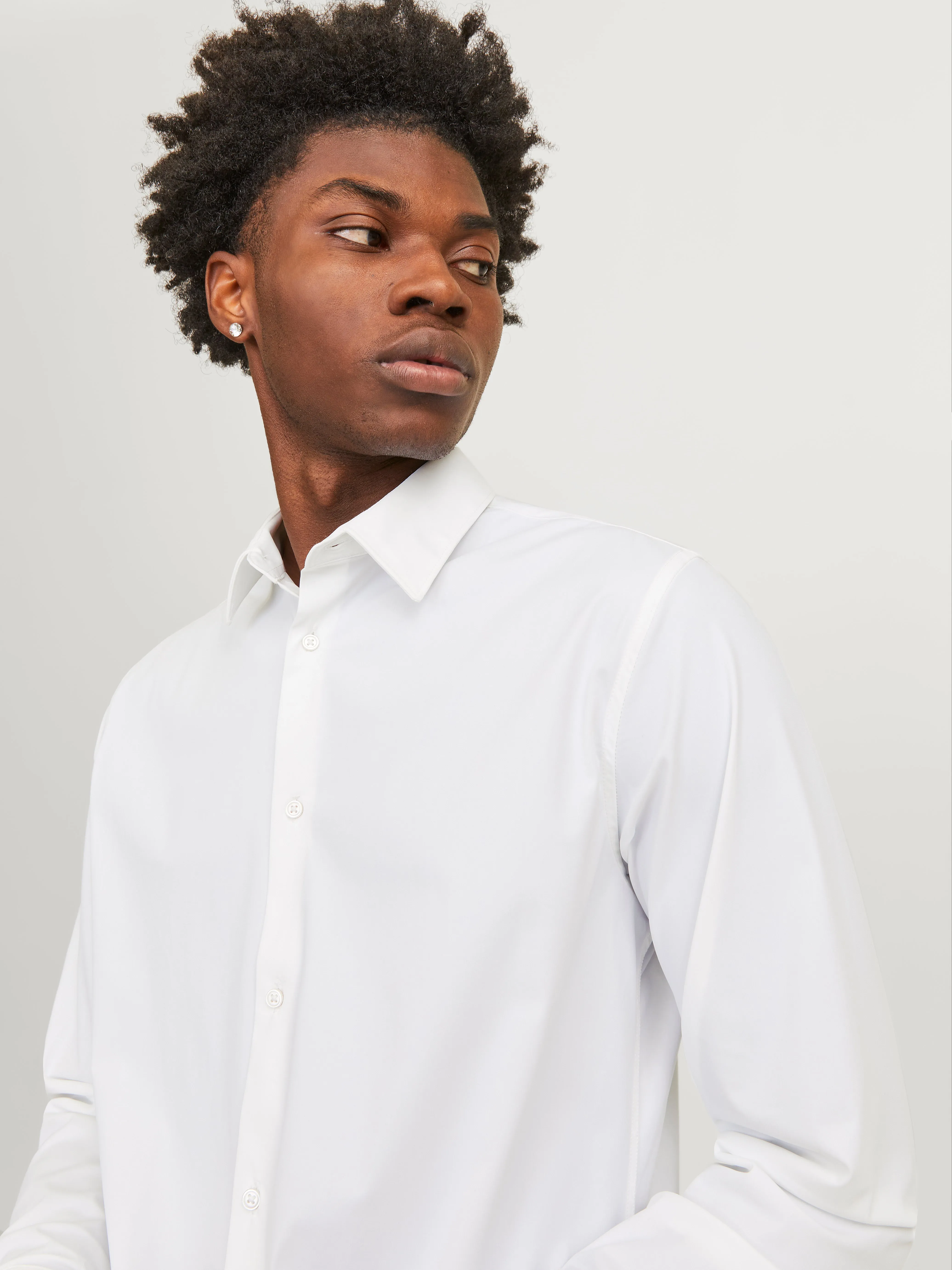 Camisa formal Corte slim | Blanco | Jack & Jones®