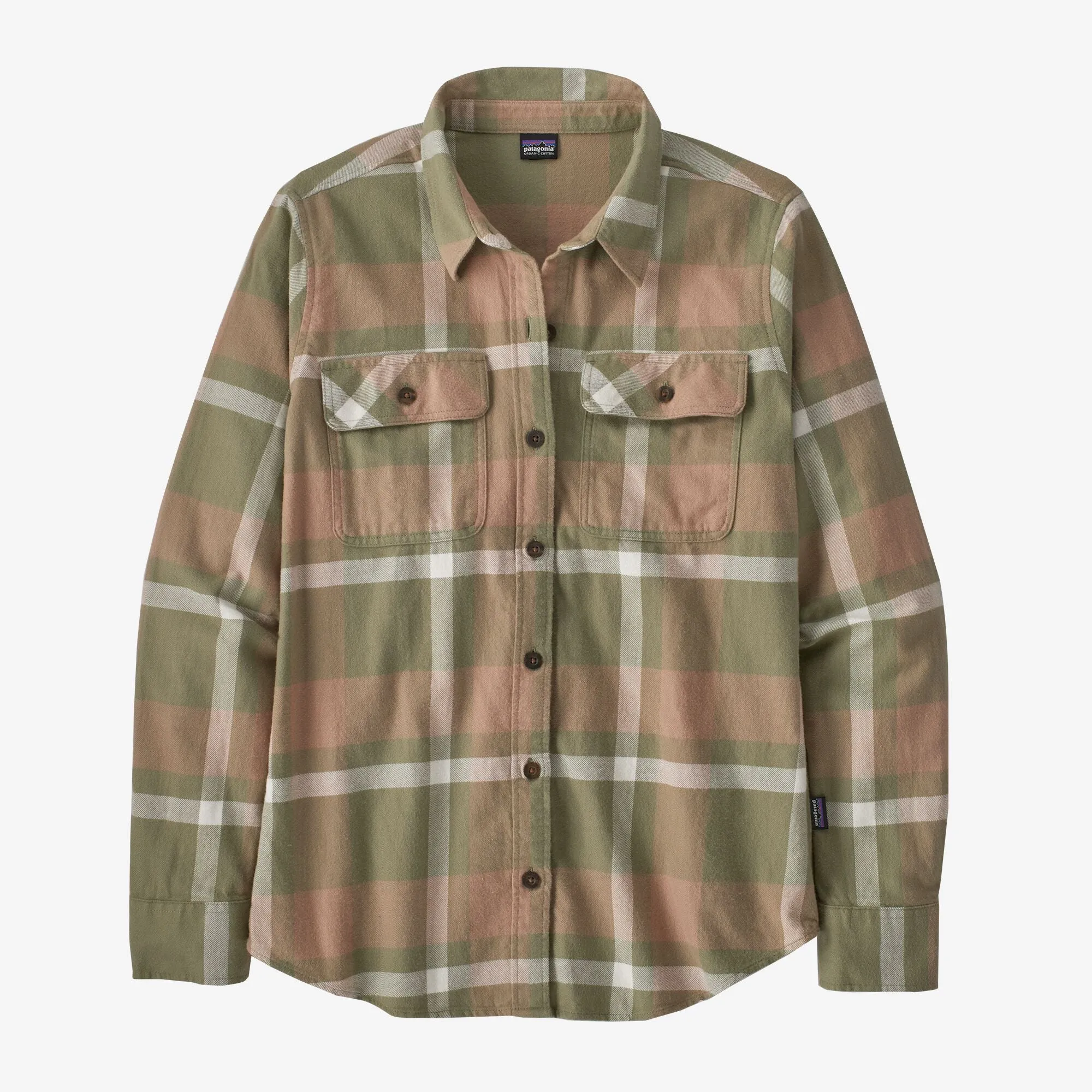 Camisa Manga Larga Mujer Organic Cotton Midweight Fjord Flannel Shirt