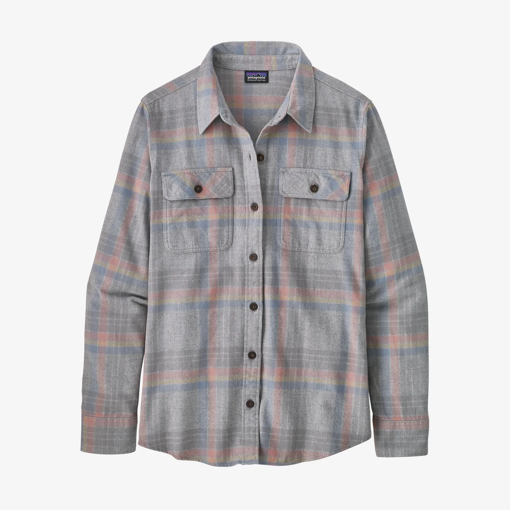 Camisa Manga Larga Mujer Organic Cotton Midweight Fjord Flannel Shirt