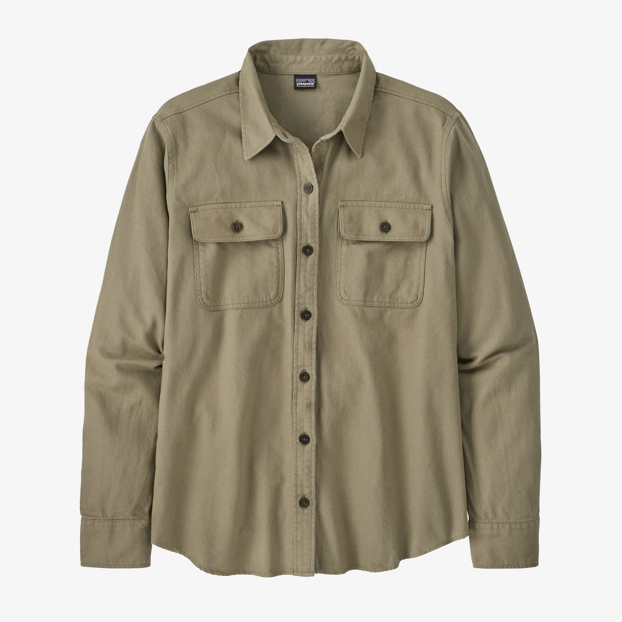 Camisa Manga Larga Mujer Organic Cotton Midweight Fjord Flannel Shirt