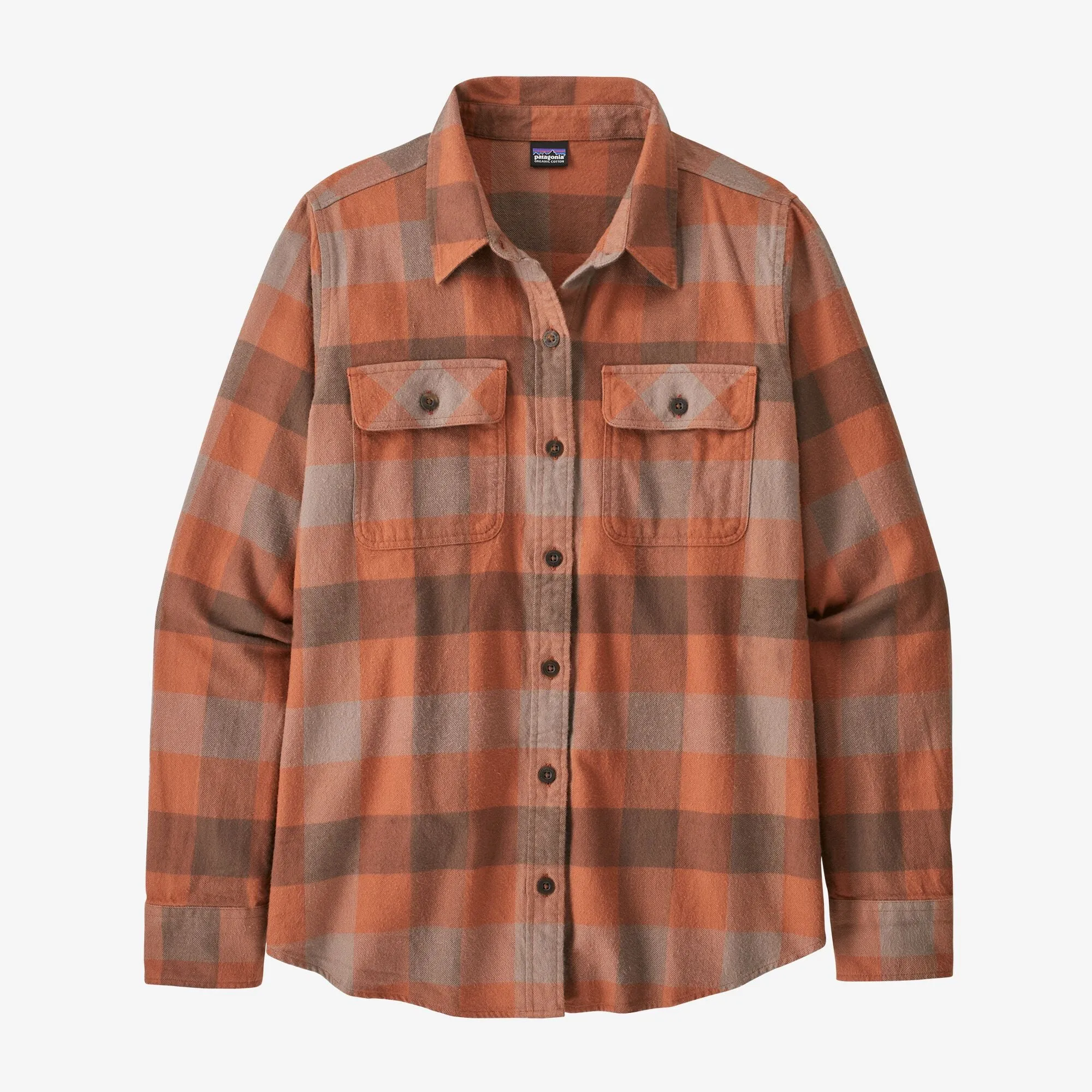 Camisa Manga Larga Mujer Organic Cotton Midweight Fjord Flannel Shirt