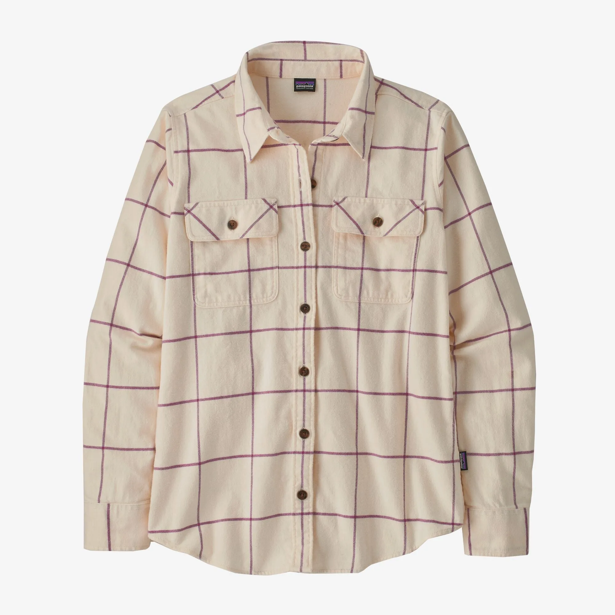Camisa Manga Larga Mujer Organic Cotton Midweight Fjord Flannel Shirt