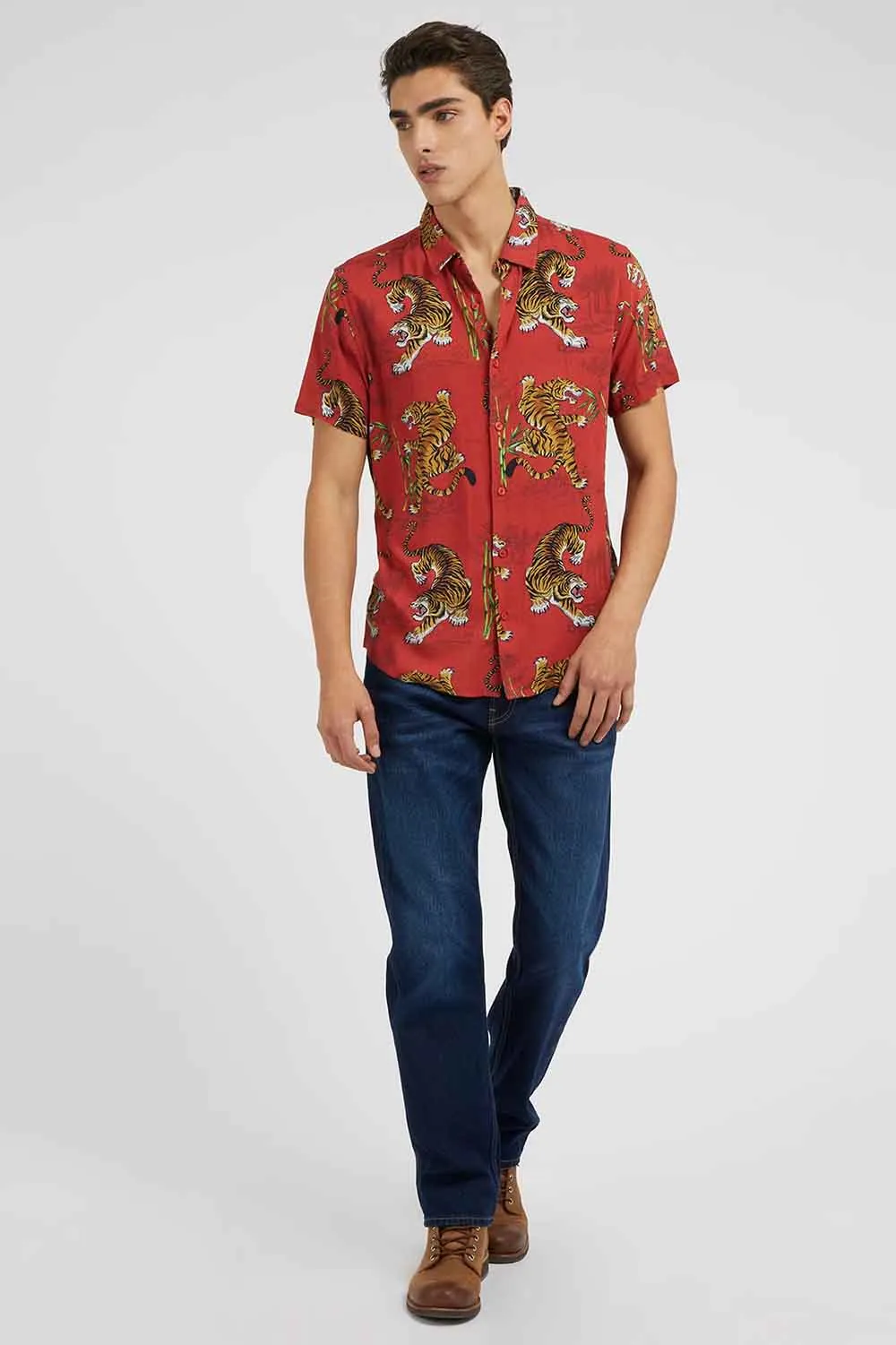 Camisa para hombre de Guess Jeans – M3GH09WD4Z2