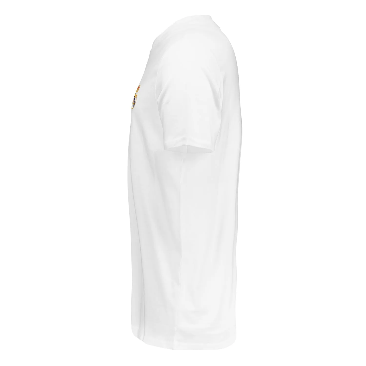 Camiseta Blanca Hombre ECO Essentials Real Madrid Escudo Color