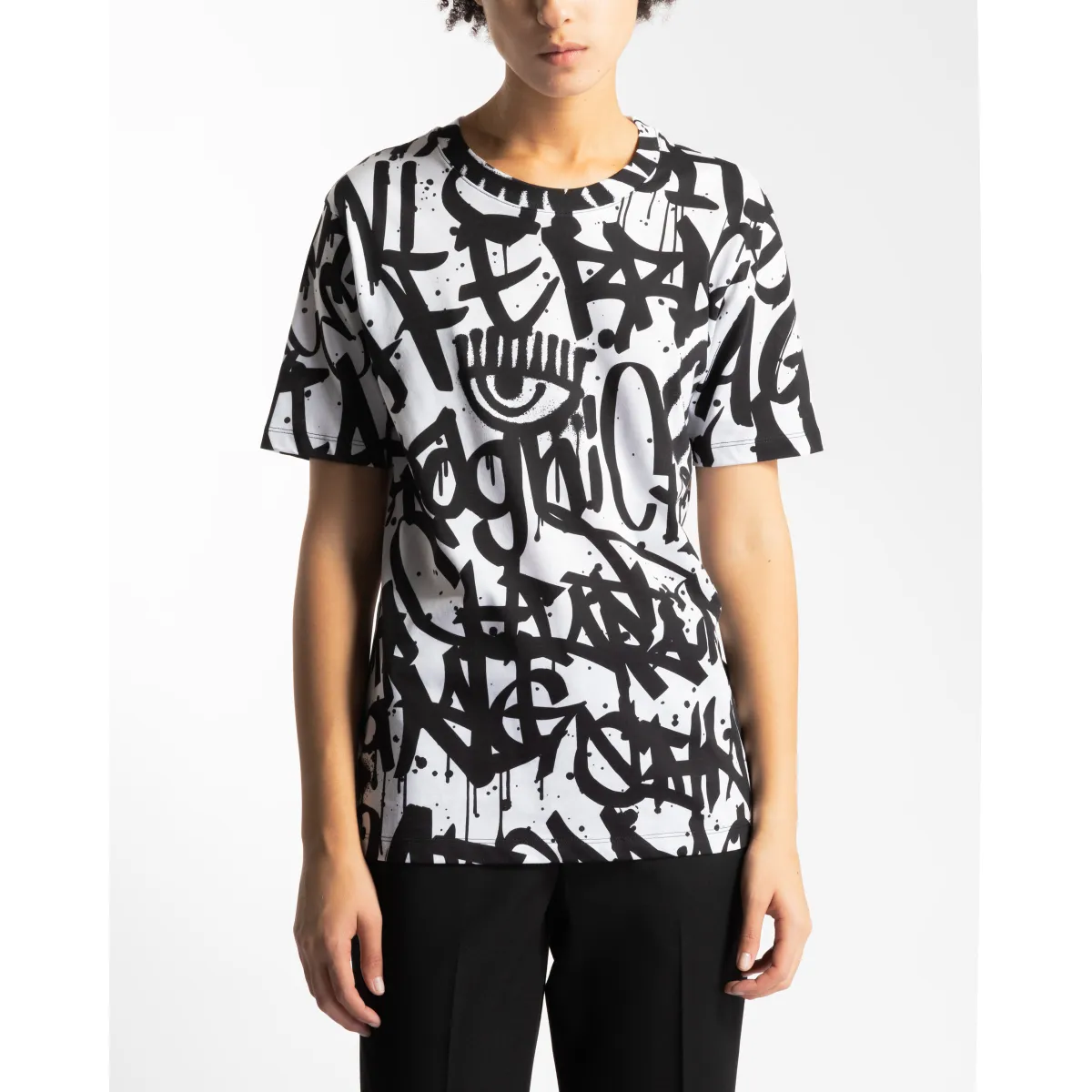 Camiseta Chiara Ferragni 75CBHK01 Blanco