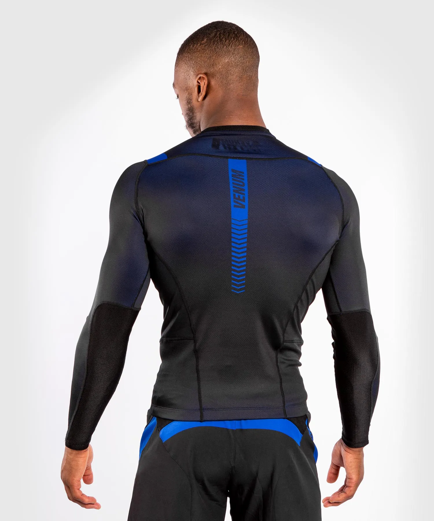 CAMISETA DE COMPRESIóN VENUM NO GI 3.0  MANGA LARGA  NEGRO/AZUL