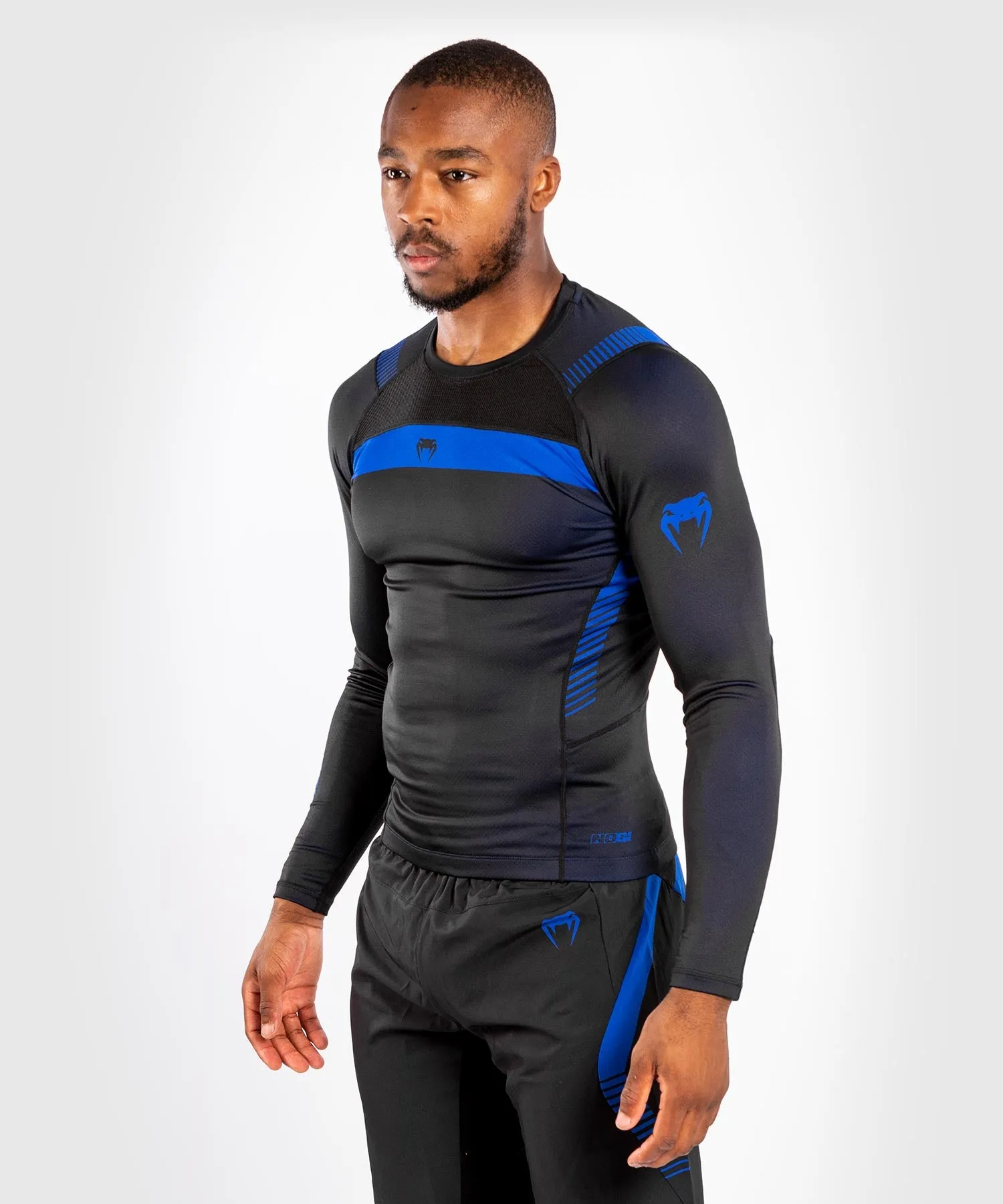 CAMISETA DE COMPRESIóN VENUM NO GI 3.0  MANGA LARGA  NEGRO/AZUL
