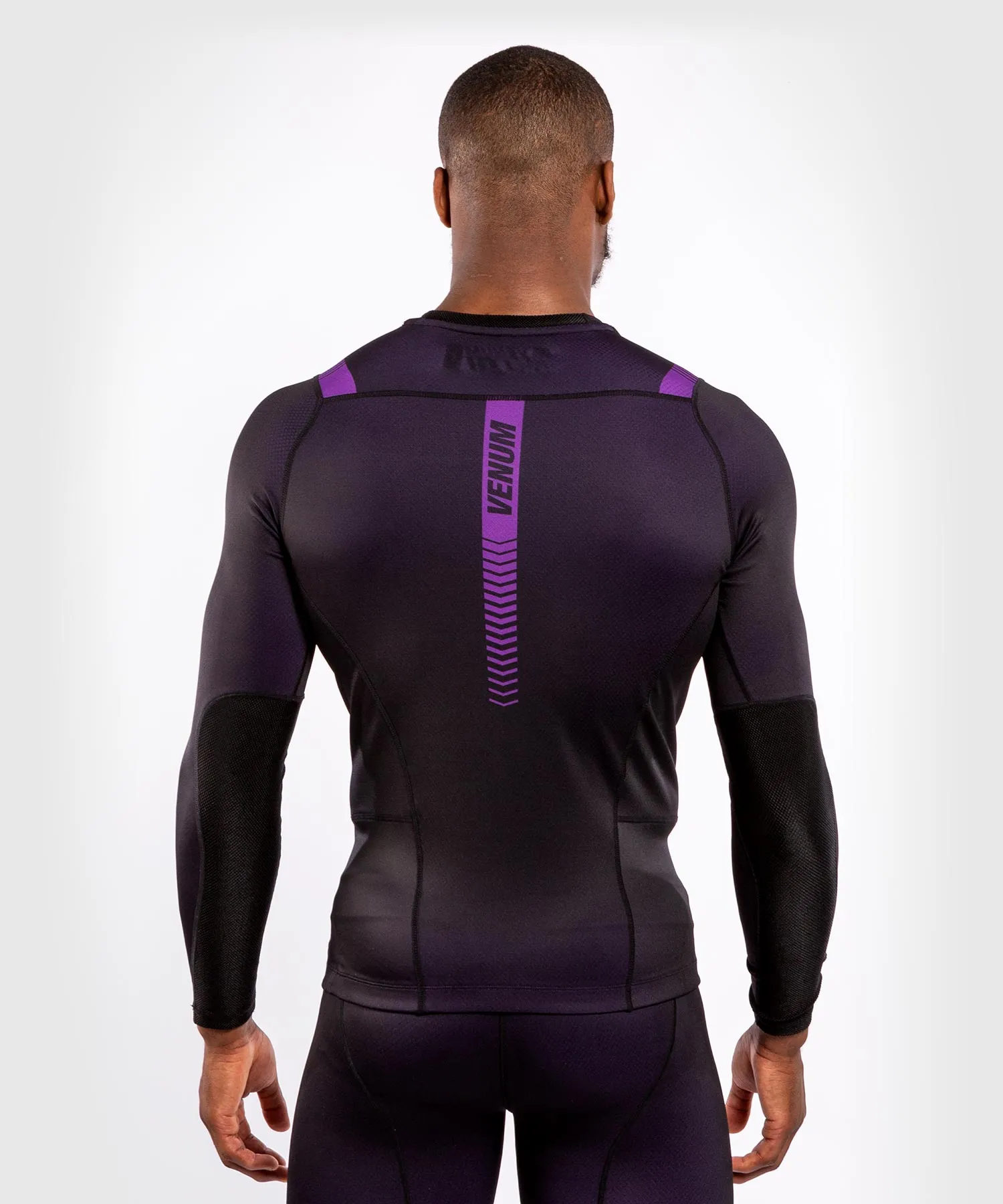 CAMISETA DE COMPRESIóN VENUM NO GI 3.0  MANGA LARGA  NEGRO/MORADO
