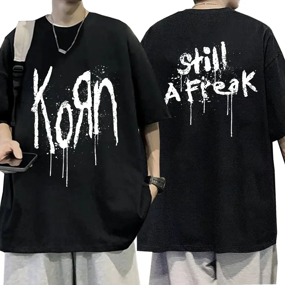 Camiseta de la gira mundial de la banda de Rock Korn