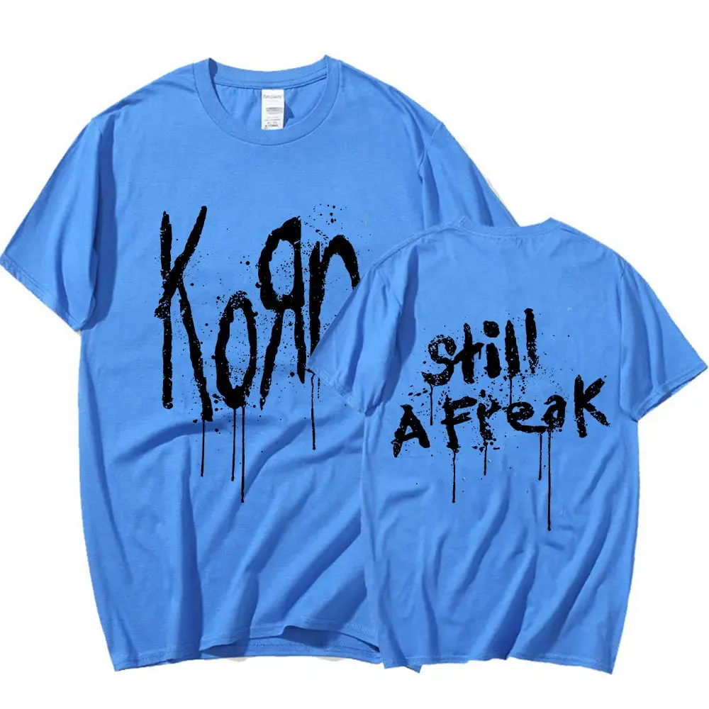 Camiseta de la gira mundial de la banda de Rock Korn