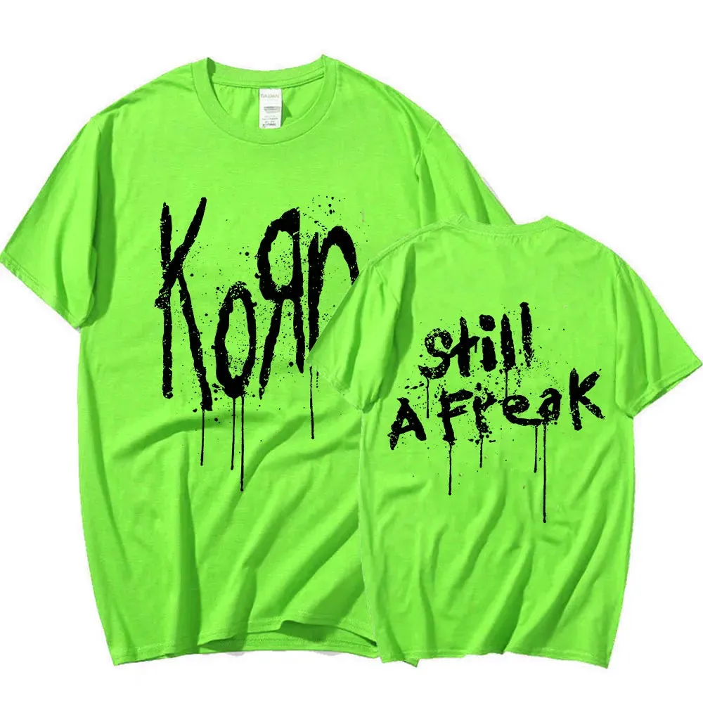 Camiseta de la gira mundial de la banda de Rock Korn