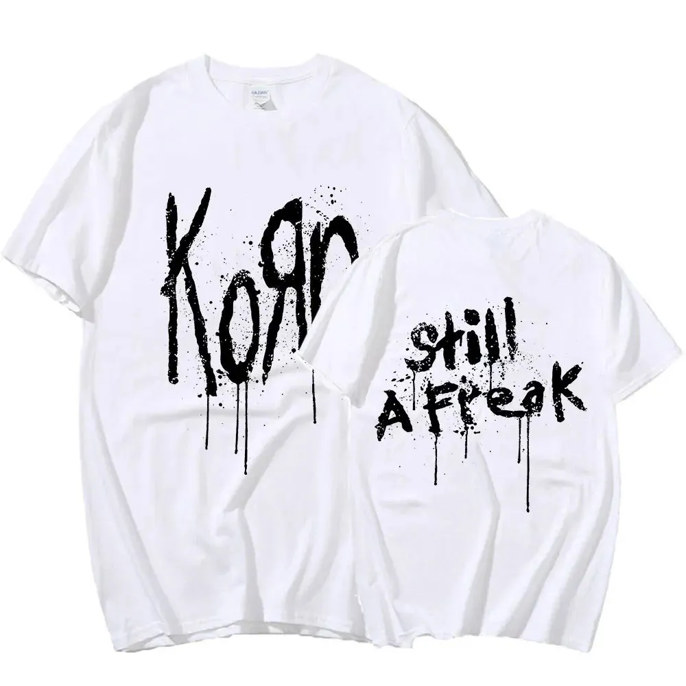 Camiseta de la gira mundial de la banda de Rock Korn