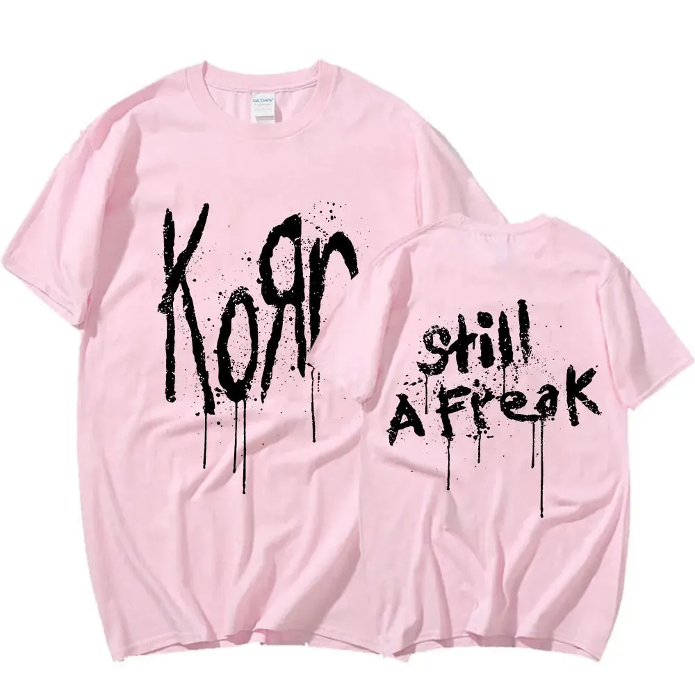 Camiseta de la gira mundial de la banda de Rock Korn