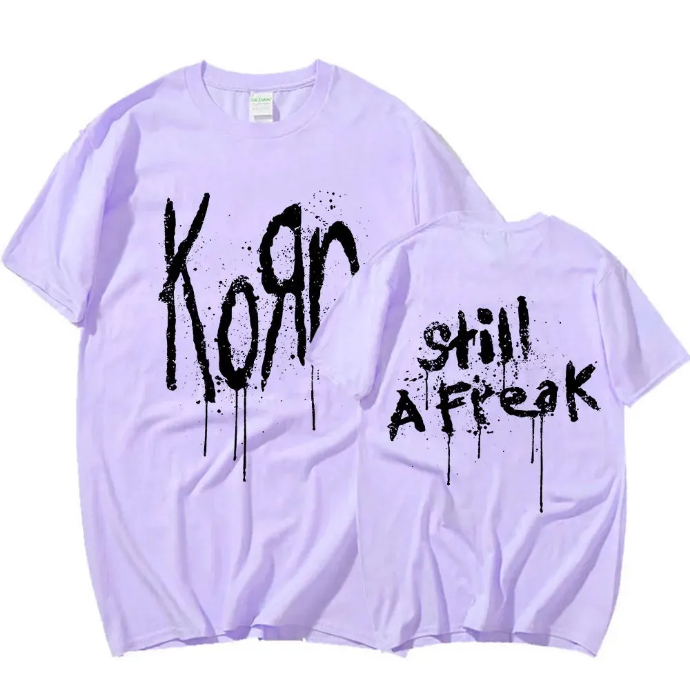 Camiseta de la gira mundial de la banda de Rock Korn