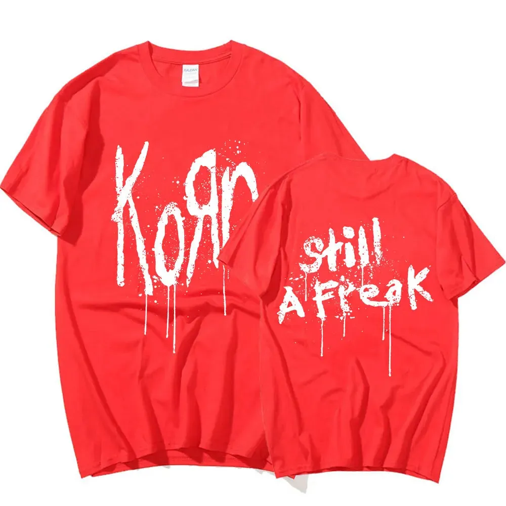 Camiseta de la gira mundial de la banda de Rock Korn