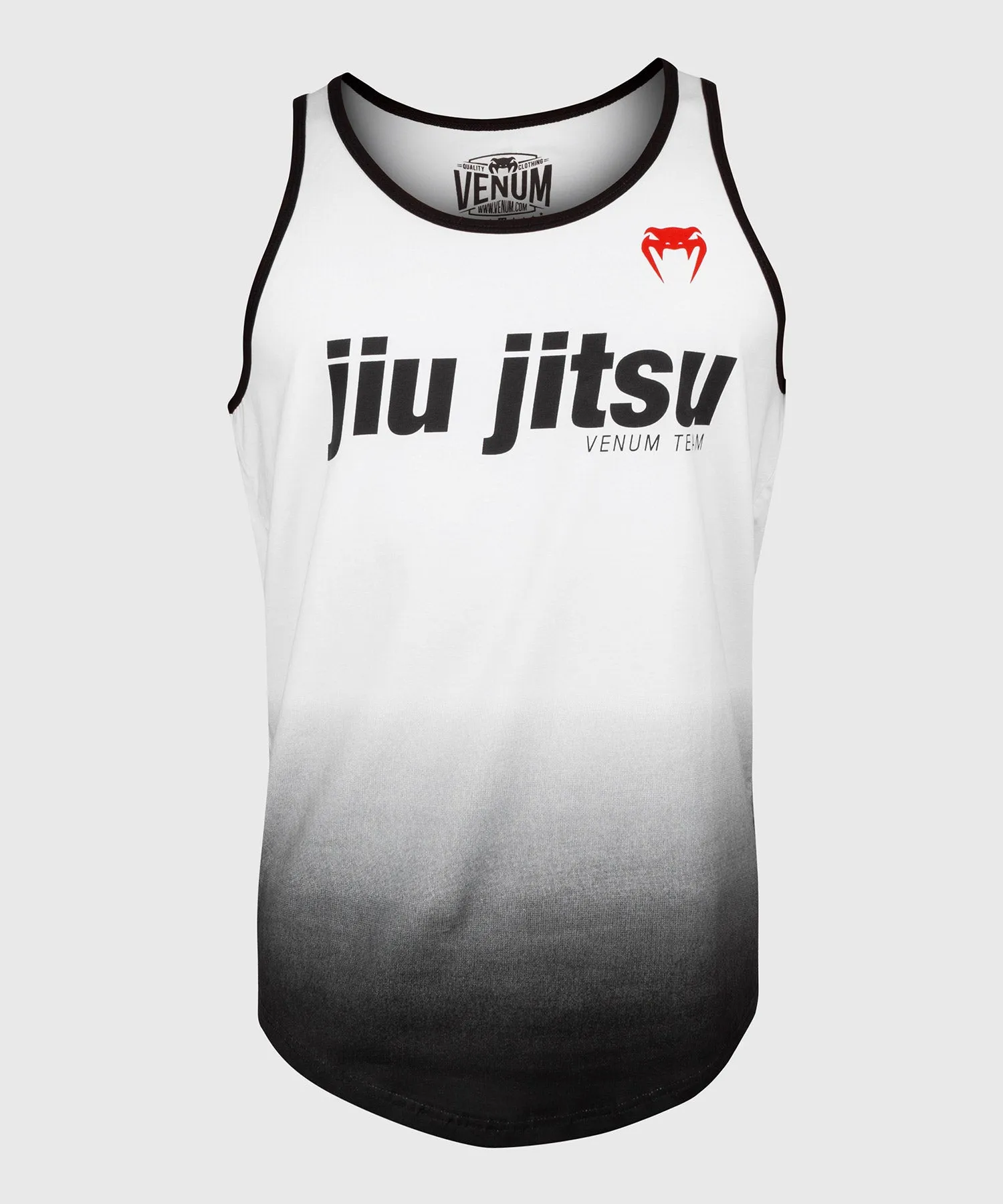 CAMISETA DE TIRANTES JIUJITSU VT DE VENUM  BLANCO/NEGRO