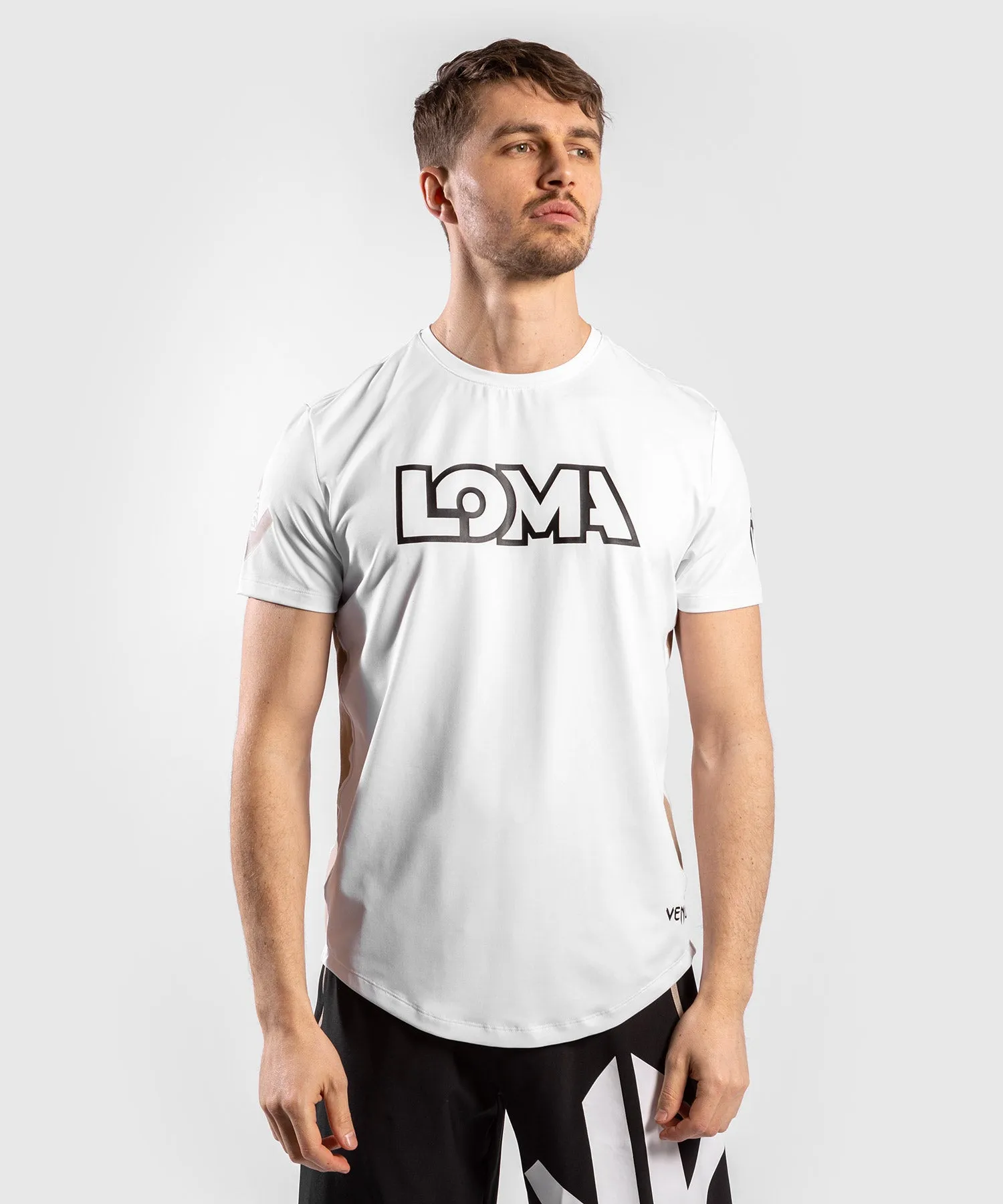 CAMISETA DRY TECH VENUM ORIGINS  BLANCO/NEGRO